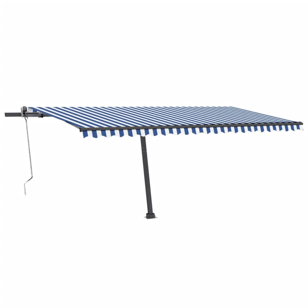 Vidaxl laifel kostenlos -ausstehende automatische 500x300 cm blau und weiß