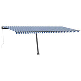 Vidaxl laifel kostenlos -ausstehende automatische 600x300 cm blau und weiß