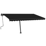 Der vidaxl luifel -abgelöste erstreckt sich 450 x 350 cm Anthrazit