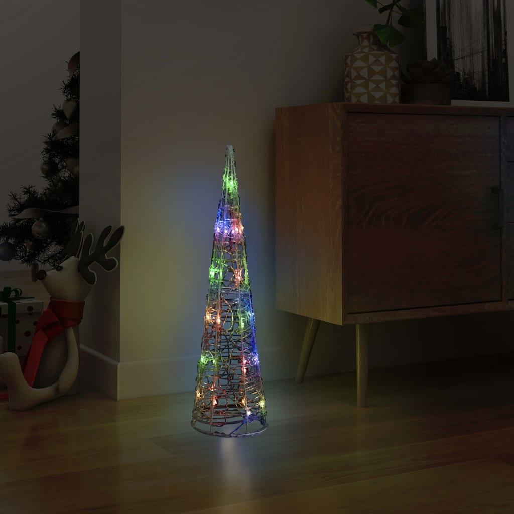 Vidaxx Lichtkegel Deko LED mehrfarbig 60 cm Acryl