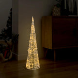 Vidaxx Lichtkegel Deko LED warmweiß 90 cm Acryl
