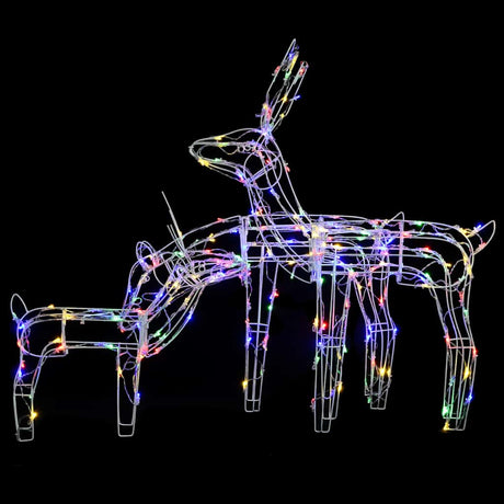 Vidaxl 3-teilige Weihnachtsbeleuchtung Rendieren 229 LEDs