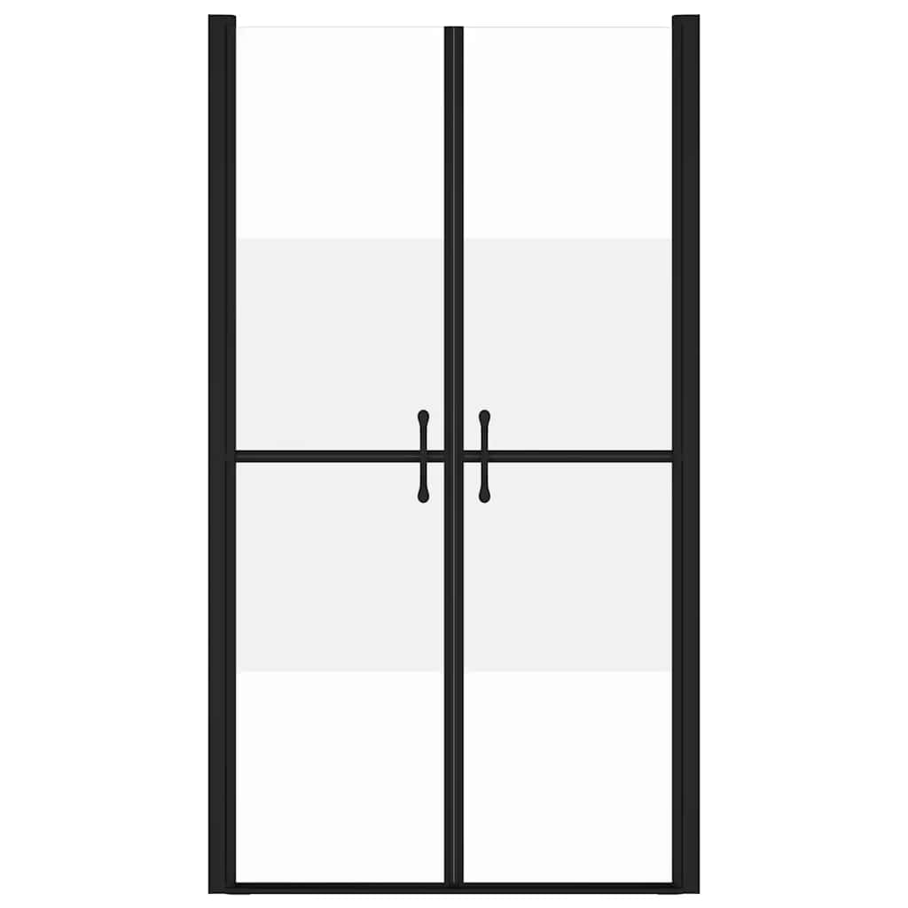 VIDAXL-Duschtür (73-76) x190 cm ESG-Halbmat