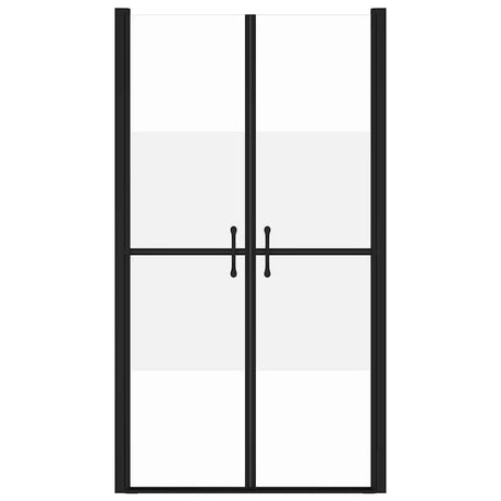 VIDAXL-Duschtür (73-76) x190 cm ESG-Halbmat