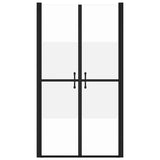 VIDAXL-Duschtür (88-91) x190 cm ESG-Halbmat
