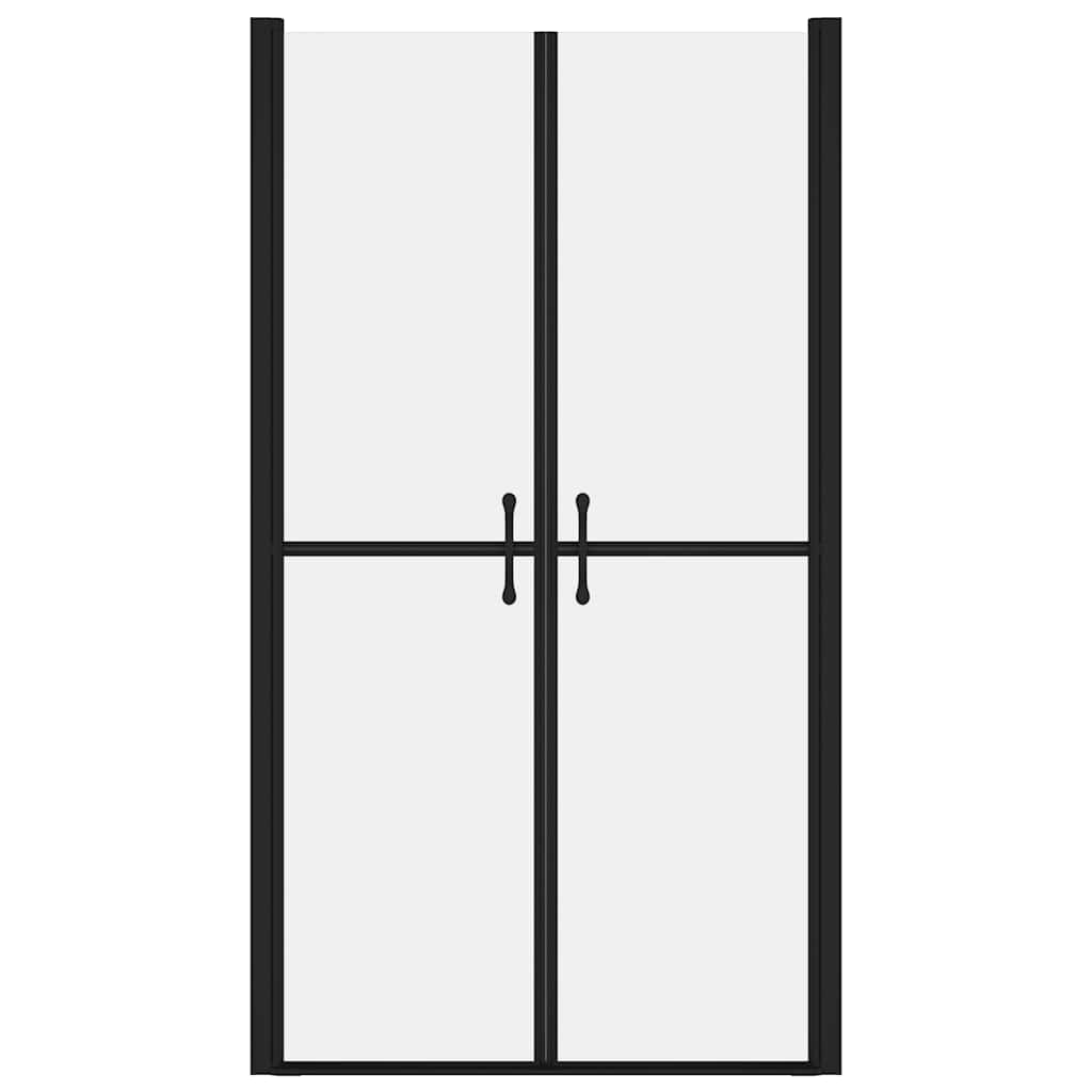 VIDAXL-Duschtür (88-91) x190 cm ESG-Matte