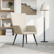 Vidaxl relaxstoel fluweel crèmewit