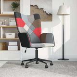 Vidaxl relaxstoel patchwork stof