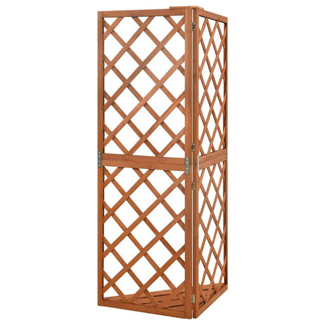 Vidaxl Latwerk Corner Modell 50x50x145 cm Festkieferholz