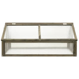 Vidaxl Greenhouse 114x80x50 cm Vurenhout Grau