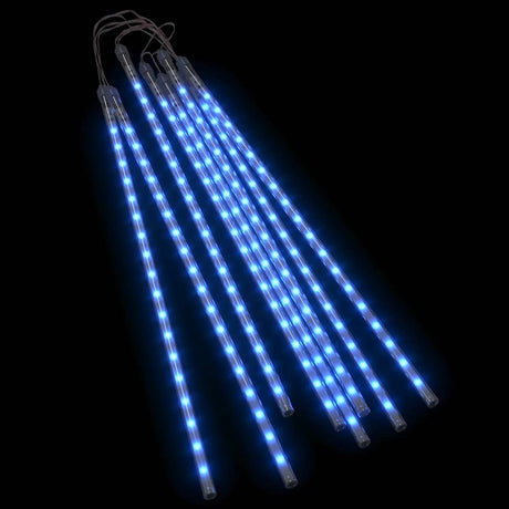 Vidaxl meteoorlichten 8 st 288 led's binnen buiten 50 cm blauw
