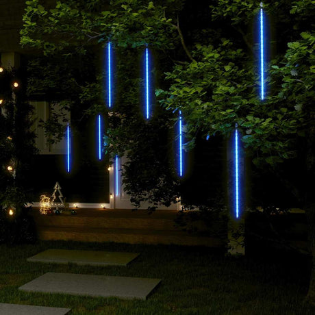 Vidaxl meteoorlichten 8 st 288 led's binnen buiten 50 cm blauw