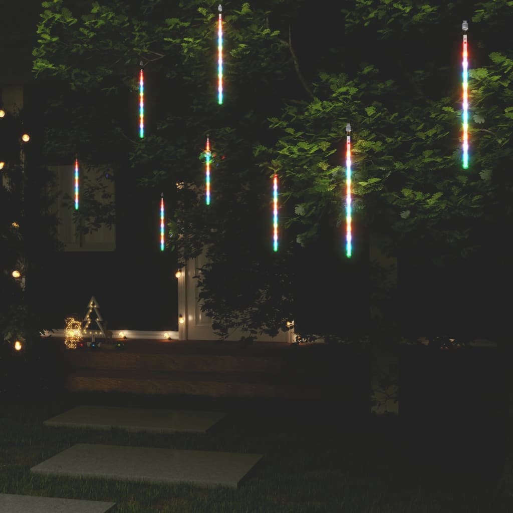 Vidaxl -Mete Earlets 8 St 192 LEDs innerhalb von 30 cm mehrfach gekonnt nach außen