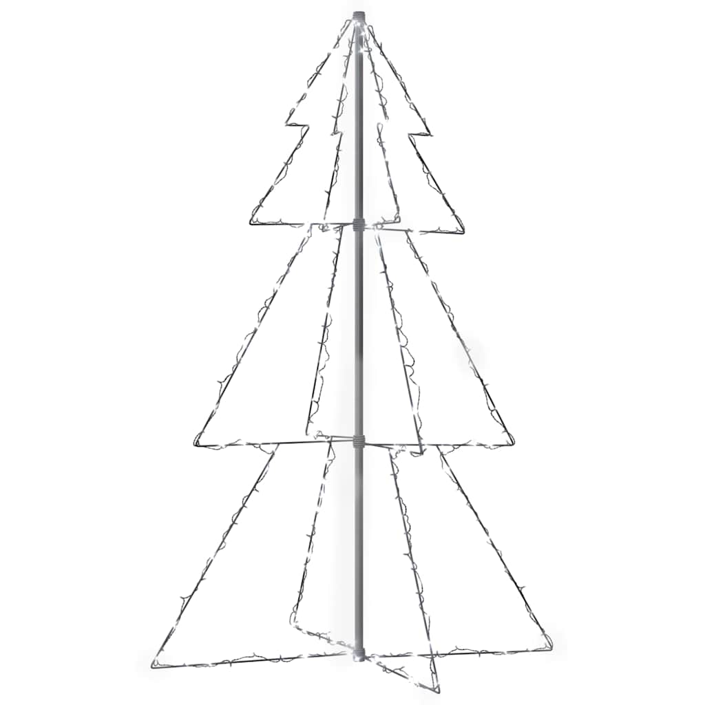 Vidaxl KegelKERSTBOOM 200 LEDs innerhalb und außerhalb von 98x150 cm