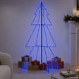 Vidaxl KegelKERSTBOOM 200 LEDs innerhalb und außerhalb von 98x150 cm