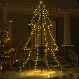 VIDAXL KegelKERSTBOOM 240 LEDs innerhalb und außerhalb von 118x150 cm