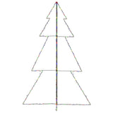 VIDAXL KegelKERSTBOOM 240 LEDs innerhalb und außerhalb von 118x150 cm