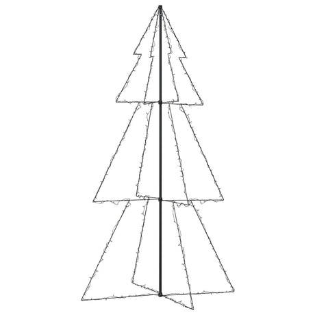 VIDAXL KegelKERSTBOOM 300 LEDs innerhalb und außerhalb 120x220 cm