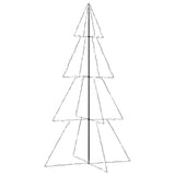 VIDAXL KegelKERSTBOOM 360 LEDs innerhalb und außerhalb von 143x250 cm
