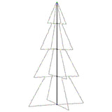 VIDAXL KegelKERSTBOOM 360 LEDs innerhalb und außerhalb von 143x250 cm