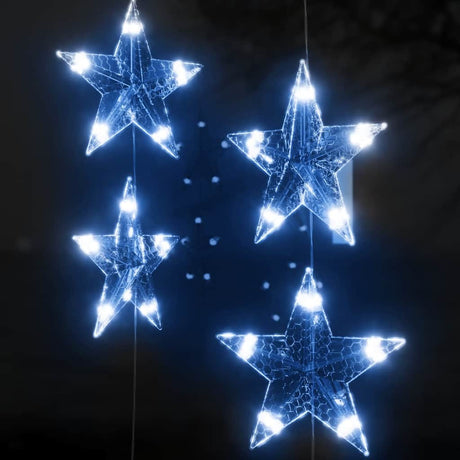 Vidaxl Light Corder Stars mit 200 LEDs und 8 Funktionen blau