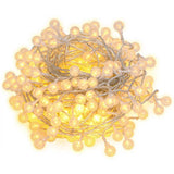 Vidaxxl Lichtkabel mit 400 LEDs, 8 Funktionen, warmweiß, 40 m