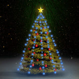 Vidaxl Weihnachtsbaumbeleuchtung mit 150 LEDs Blaues Netz 150 cm