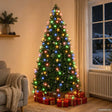 Vidaxl kerstboomverlichting met 210 led's meerkleurig net 210 cm