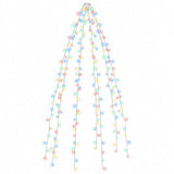 Vidaxx Weihnachtsbaumbeleuchtung mit 250 LEDs, mehrfarbiges Netz, 250 cm