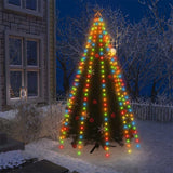 VIDAXL Weihnachtsbaumbeleuchtung mit 300 LEDs Multi -gefärbtes Netz 300 cm