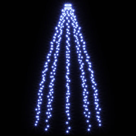 Vidaxl Weihnachtsbaumbeleuchtung mit 400 LEDs Blaues Netz 400 cm