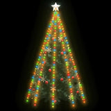 VIDAXL Weihnachtsbaumbeleuchtung mit 400 LEDs Multi -gefärbtes Netz 400 cm