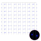Vidaxl Light Corder Blind mit 300 LEDs und 8 Funktionen 3x3 m blau