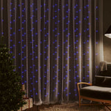 Vidaxl Light Corder Blind mit 300 LEDs und 8 Funktionen 3x3 m blau