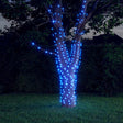 Vidaxx Lichterketten 2 Stück mit 2x200 LEDs Solar Indoor Outdoor Blau