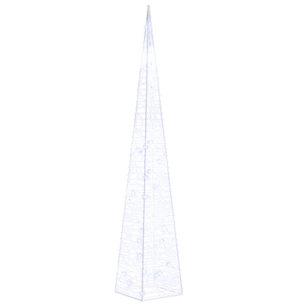 Vidaxl Light Cone Dekorative LED 60 cm Acrylblau
