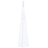 Vidaxl Light Cone Dekorative LED 60 cm Acrylblau