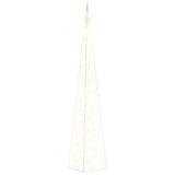 Vidaxl Light Cone Dekorative LED 90 cm Acryl warmes Weiß
