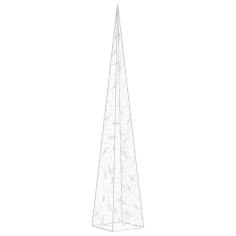 Vidaxl Light Cone Dekorative LED 90 cm Acrylkalt weiß
