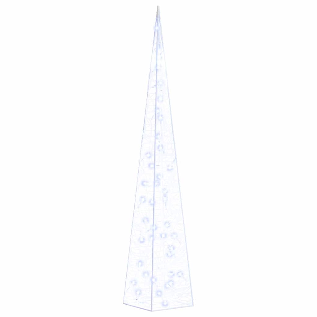 Vidaxl Light Cone Dekorative LED 90 cm Acrylblau