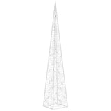 Vidaxl Light Cone Dekorative LED 120 cm Acrylkalt weiß