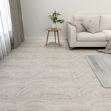 Vidaxx Bodendielen 20 Stück selbstklebend 1,86 m² PVC Beige