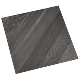 VIDAXL Dielen 20 St. Selbstadhäsiv 1,86 m² PVC gestreiftes Grau