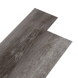 Vidaxx Bodendielen selbstklebend 5,21 m² 2 mm PVC-Streifenholz