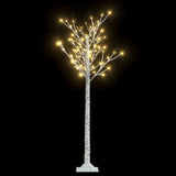 Vidaxl Christmas Tree Willow mit 140 warm -weißen LEDs innerhalb und außerhalb von 1,5 m