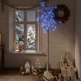 Vidaxl Christmas Tree Willow mit 180 blauen LEDs innerhalb und außerhalb von 1,8 m