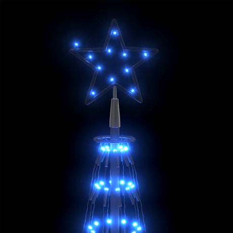 VIDAXL KegelKERSTBOOM 752 Blaue LEDs 160 x 500 cm