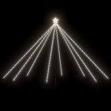 Vidaxl Weihnachtsbaumbeleuchtung 576 LEDs in 3,6 m kaltem Weiß