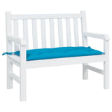 Vidaxl Gartenbank Kissen 110x50x7 cm Oxford Stoff hellblau