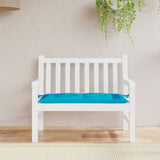 Vidaxl Gartenbank Kissen 110x50x7 cm Oxford Stoff hellblau